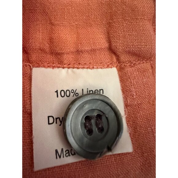 Shirin Guild 100% Linen Dress Small Minimalist Quality Quiet Luxury Natural Boho - Picture 6 of 14